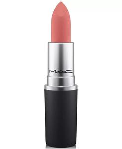 Пудровая губная помада Kiss Mac, цвет Mull It Over (dirty peach)