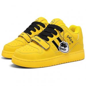 Кроссовки для образа жизни унисекс с низким верхом Pepe The Frog, цвет White Gray