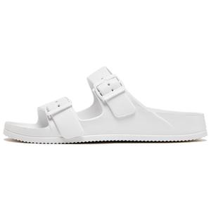 HOBIBEAR Сандалии-слайдеры из нескользящей ткани с амортизацией, износостойкие, белые, мужские