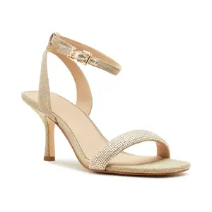 Босоножки Carrie на шпильке с добавлением кожи Michael Kors, золотой