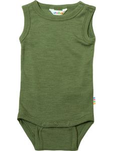 Joha Детский боди с короткими рукавами, зеленого цвета