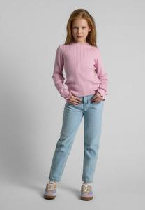 Кардиган MINOTI ROUND NECK AND FRILL, Light Pink