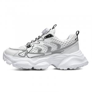 Низкие массивные кеды унисекс VAEL, White