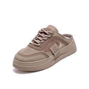 QIQUDUCK Закрытые тапочки женские Q-HWDCY603 хаки, цвет Q-HWDCY603 Khaki