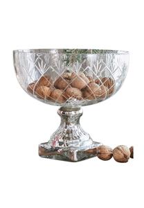 Чаша Iesha прозрачное/античное серебро Loberon, klar/ antiksilber