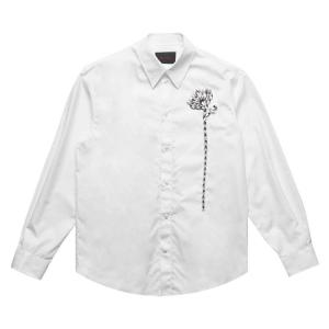Рубашка Simone Rocha Carnation Classic Shirt 'White', белый