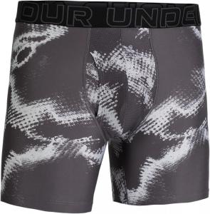 Мужские боксеры Under Armour Performance Tech Print 6", Halo Grey
