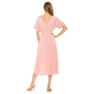 Женское платье миди с драпированным лифом ALEXIA ADMOR Lana ALEXIA ADMOR, голубой