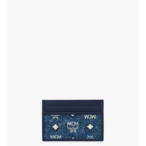 Мини-чехол для карт Aren из денима Visetos Mcm, Hd