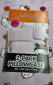 Наволочки Standard, 50 x 70 см, Jay Franco & Sons, Inc. Hello Kitty Halloween, лиловые с тыквами