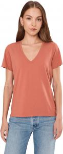 Футболка Madewell Northside Vneck Tee, Faded Brick