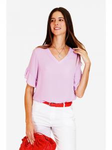 Блуза ASSUILI, сиреневый