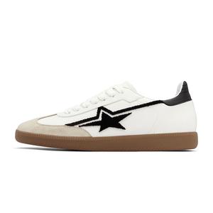 Кроссовки Satoshi Star Series German Army, унисекс, низкие, черные PENTAGONAL HEART, White Black