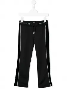 Спортивные брюки с логотипом 4G Givenchy Kids, черный