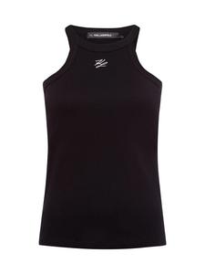 Топ Karl Lagerfeld, черный