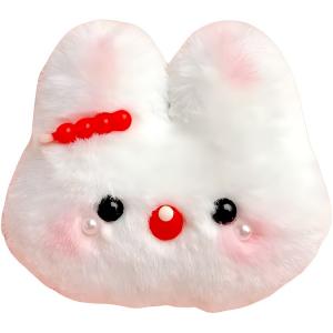 Милые пищащие плюшевые куклы с головой кролика высотой 8см ROUERXIONG