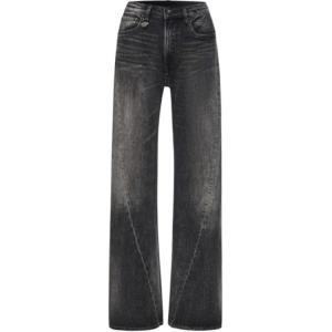 Джинсы с панелями R13, черный