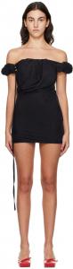 Черное мини-платье Le Chouchou La Robe Ciceri Jacquemus