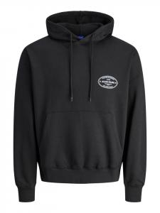 JACK & JONES PLUS Черная толстовка
