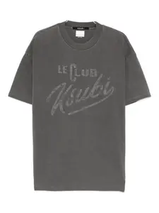 Футболка свободного кроя Le Club с короткими рукавами Ksubi, серый