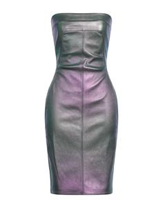 Мини-платье Rick Owens, свинцовый