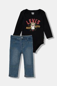 Детский комплект BEARRITO DENIM SET Levi'S, черный