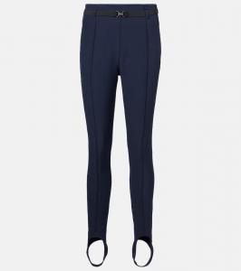 Брюки для катания на лыжах theodora с поясом и стременами Toni Sailer, Midnight