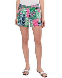 Женские шорты Lilly Pulitzer Callahan Stretch, Party Punch Patch
