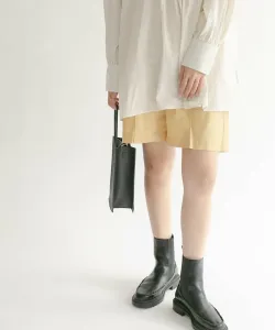 Шорты с высокой талией и покрытием Kbf, цвет Yellow