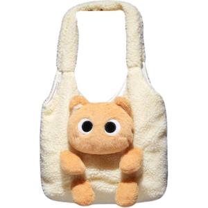 Сумка для кошки переносная холщовая сумка через плечо кроссбоди рюкзак для щенка кукольные товары Love of wormwood, Ginger Cat Crossbody Bag 60*40Cm