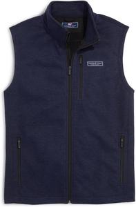 Мужской флисовый жилет Mountain Sweater Vineyard Vines, Nautical Navy