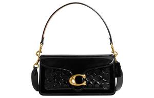 Сумка Tabby Patent Leather God Of Wine, Сумка через плечо, Средний размер, Женская, Чёрная COACH