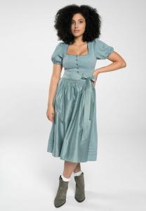 Широкая юбка в сборку Spieth & Wensky, бирюзовый