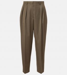 Прямые брюки из натуральной шерсти Эмметт Altuzarra, Dry Age Mel