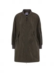 Милитари-куртка с карманом на молнии Aspesi, коричневый