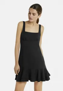 Дневное платье loniwa mit karreeausschnitt Nicowa, Schwarz