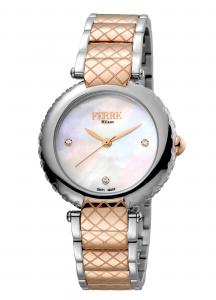 Женские часы Ferre Milano с черным циферблатом из нержавеющей стали