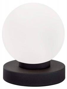 Настольная лампа MeineWunschleuchte Rostfarbig Weiß Touch dimmbar, коричневый - белый