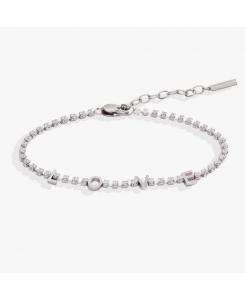 Браслет Любовь к теннису Alex and Ani, Silver