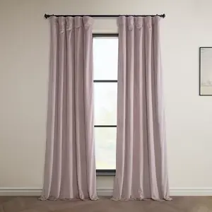 Затемняющая штора из бархата Heritage Half Price Drapes, mauve
