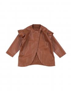 Плащ для девочек Gayalab., коричневый