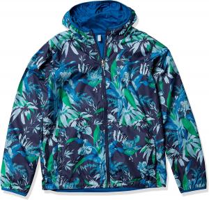 Двусторонняя куртка Columbia Baby Boys Pixel Grabber, Nocturnal Magnolia Floral