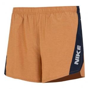 Шорты men's logo alphabet printing elastic waistband straight shorts yellow Nike, мультиколор