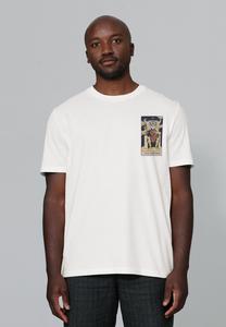 Футболка с принтом TAROT THE EMPEROR watapparel, белый