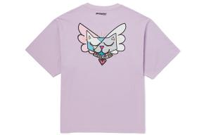 Футболка Britto Drop Shoulder Sleeve Unisex Kappa, twiсветло фиолетовый