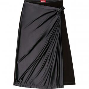 DIESEL Серебряная миди-юбка