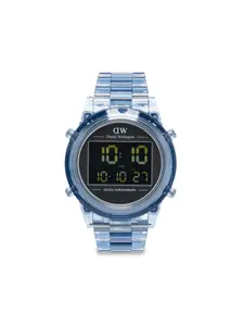 Наручные часы Retro Digital 42 мм Daniel Wellington, черный