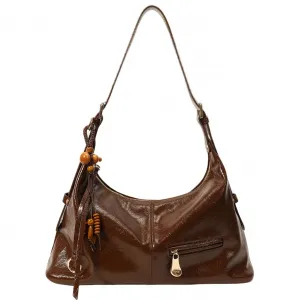 PAYOT Сумка через плечо Synthetic Leather Maple Sugar Story Regular Women's Caramel Brown