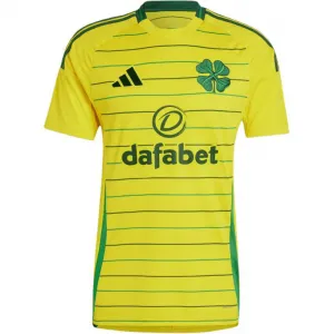 Celtic FC 24/25 Away Adidas, желтый зеленый