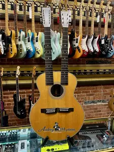 Акустическая электрогитара Martin Grand J-28E DE с двойной грифовой конструкцией